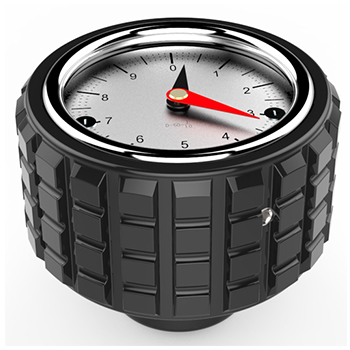 HL.22080 華利機械配件壓花表盤手輪